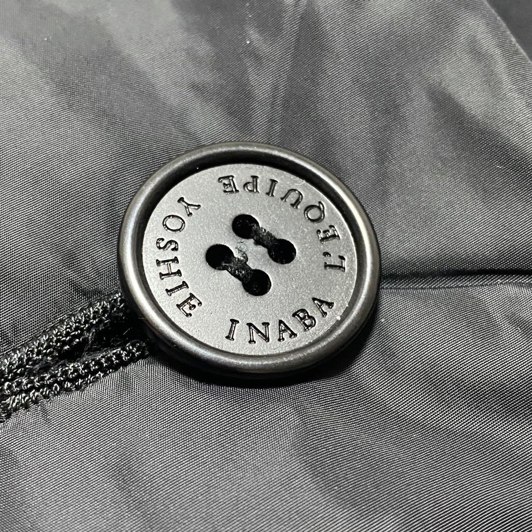 美品　極大サイズ　17 イナバヨシエ　ダウンコート　ブラック