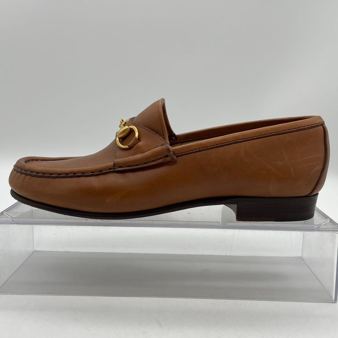 GUCCI グッチ　ローファー　ホースビット　革靴　スリッポン