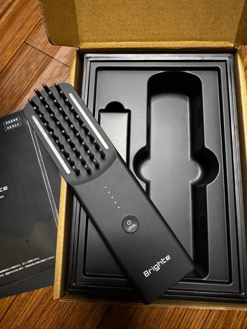 【美品】Brighte ブライト エレキブラシ 電気ブラシ