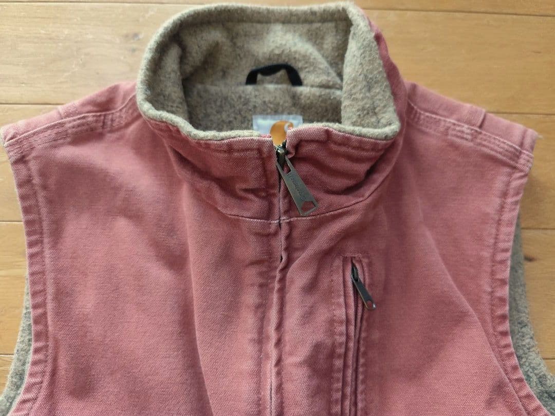 Carhartt カーハート ダッグベスト M ピンク ブランケット付き