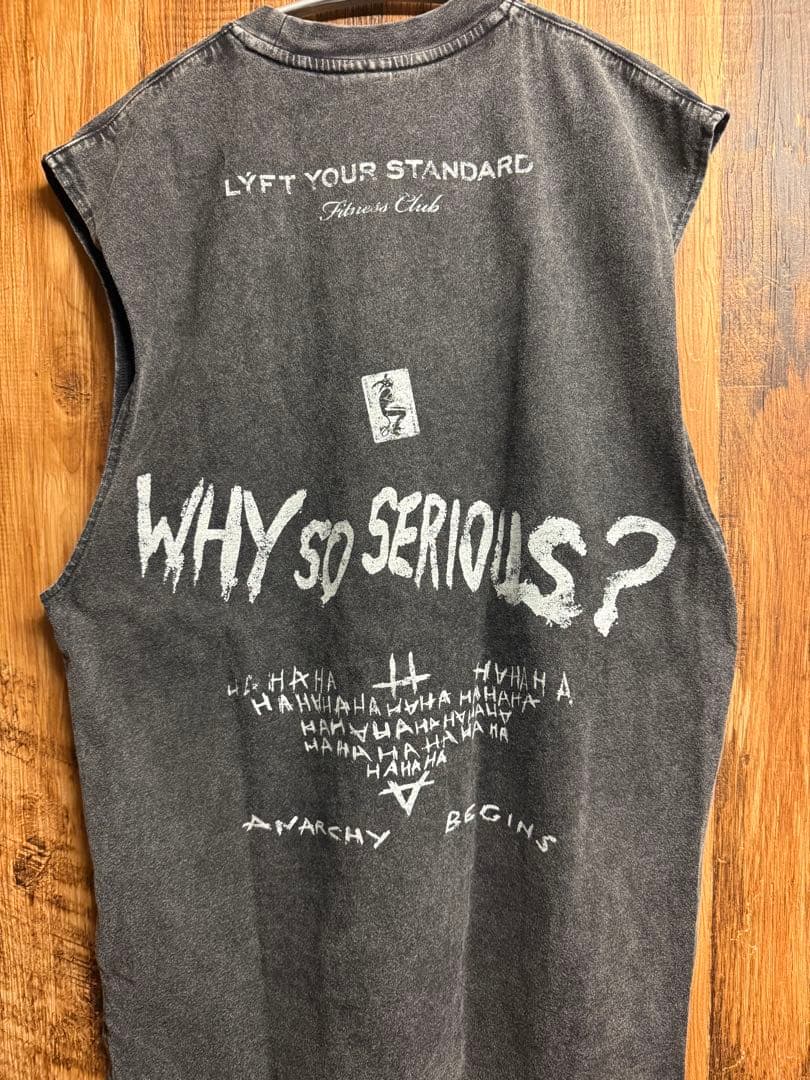 LYFT リフト　タンクトップ　ノースリーブ　ジョーカー　バットマン　靴下