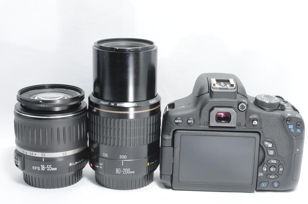 風景も家族写真も綺麗に❤️Canon Kiss X8i✨Wi-Fiでスマホに転送