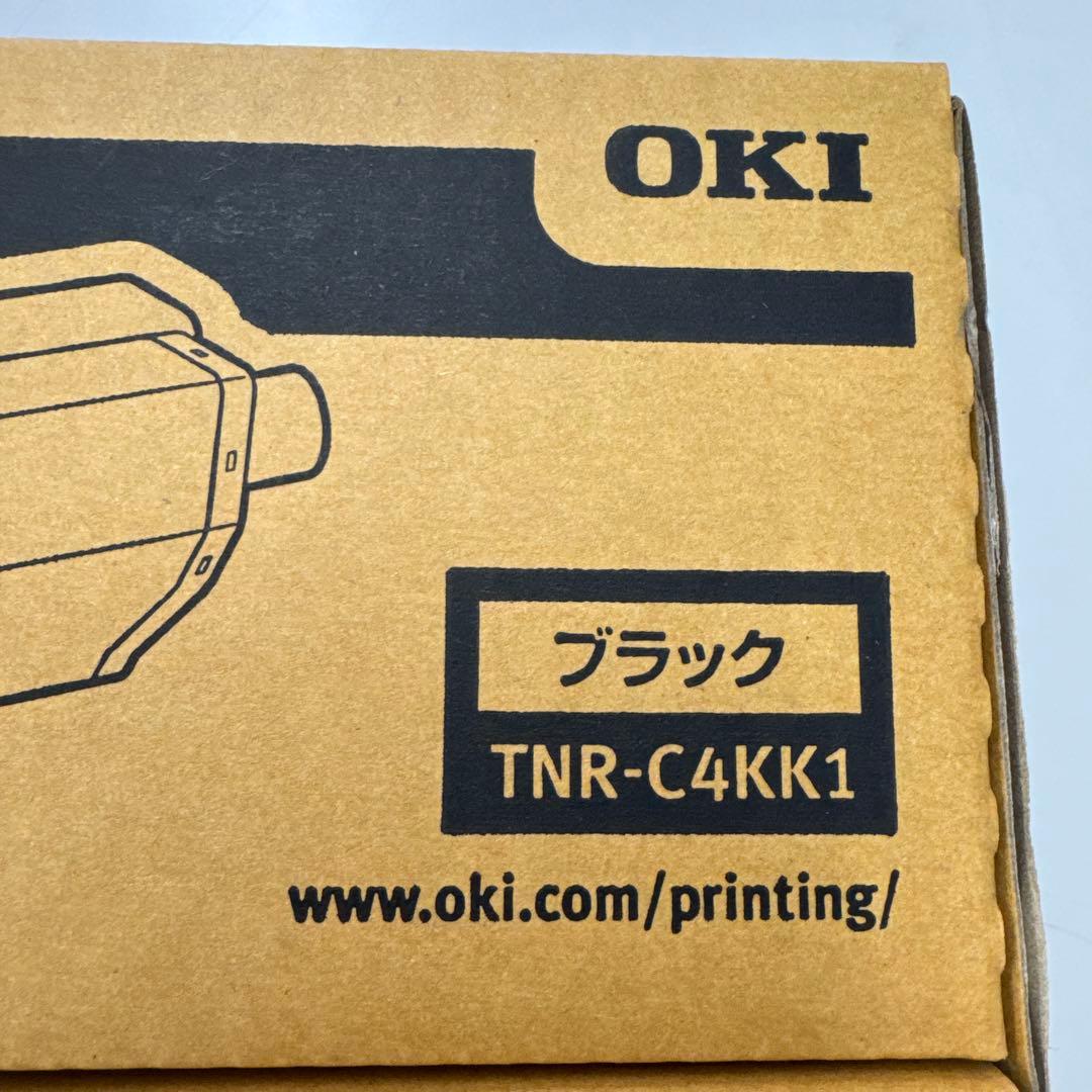OKI ブラック トナーカートリッジ TNR-C4KK1 2本セット