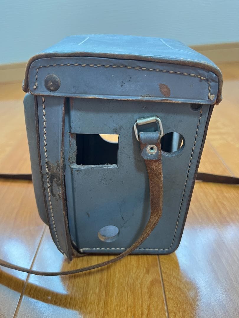 【動作品】Yashica-A 二眼レフカメラ【ケース付き】