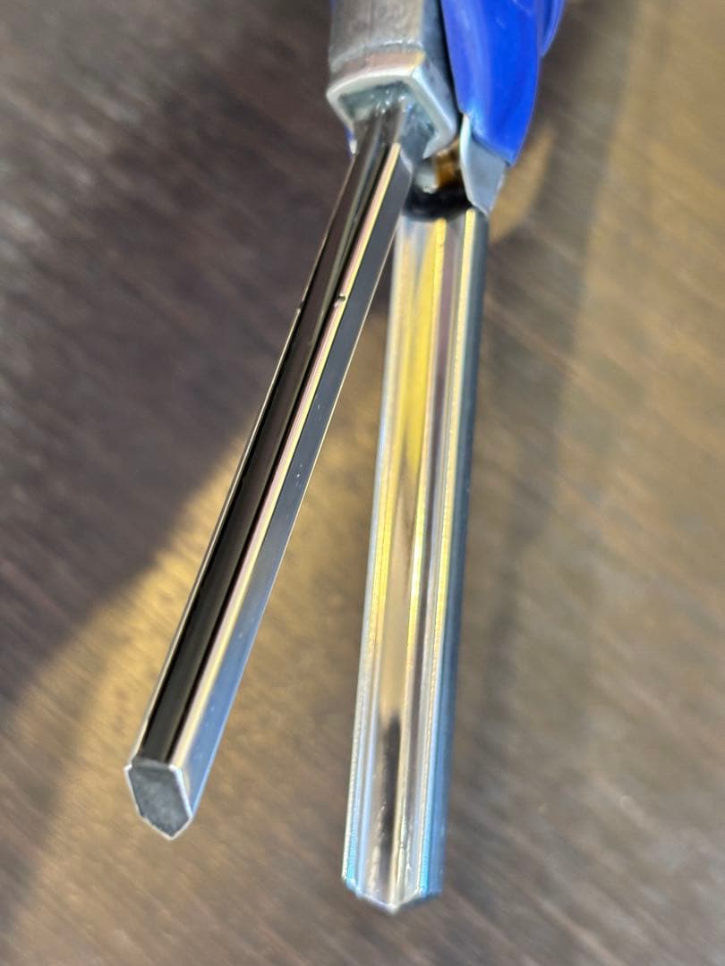 未使用品　LENZ レンツアイロン e-6W両熱角6㎜アイロン　廃盤品