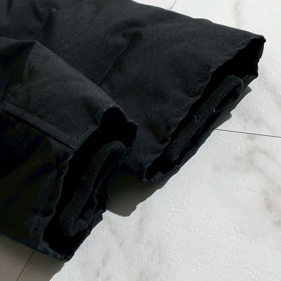 ダントン ロングダウンコート キルティング レディース ラクーンファー ブラック