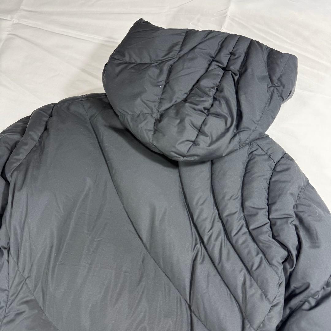 【美品】patagonia ロングダウンコート 変形ダウン レディースXS 黒