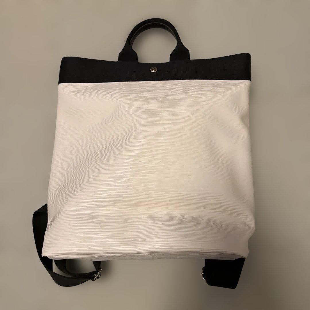 【未使用級】Breath TOPKAPIリプル2way リュック A4 オフ白