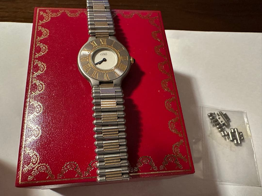 Cartier カルティエ マスト21 レディース 腕時計 ジャンク品