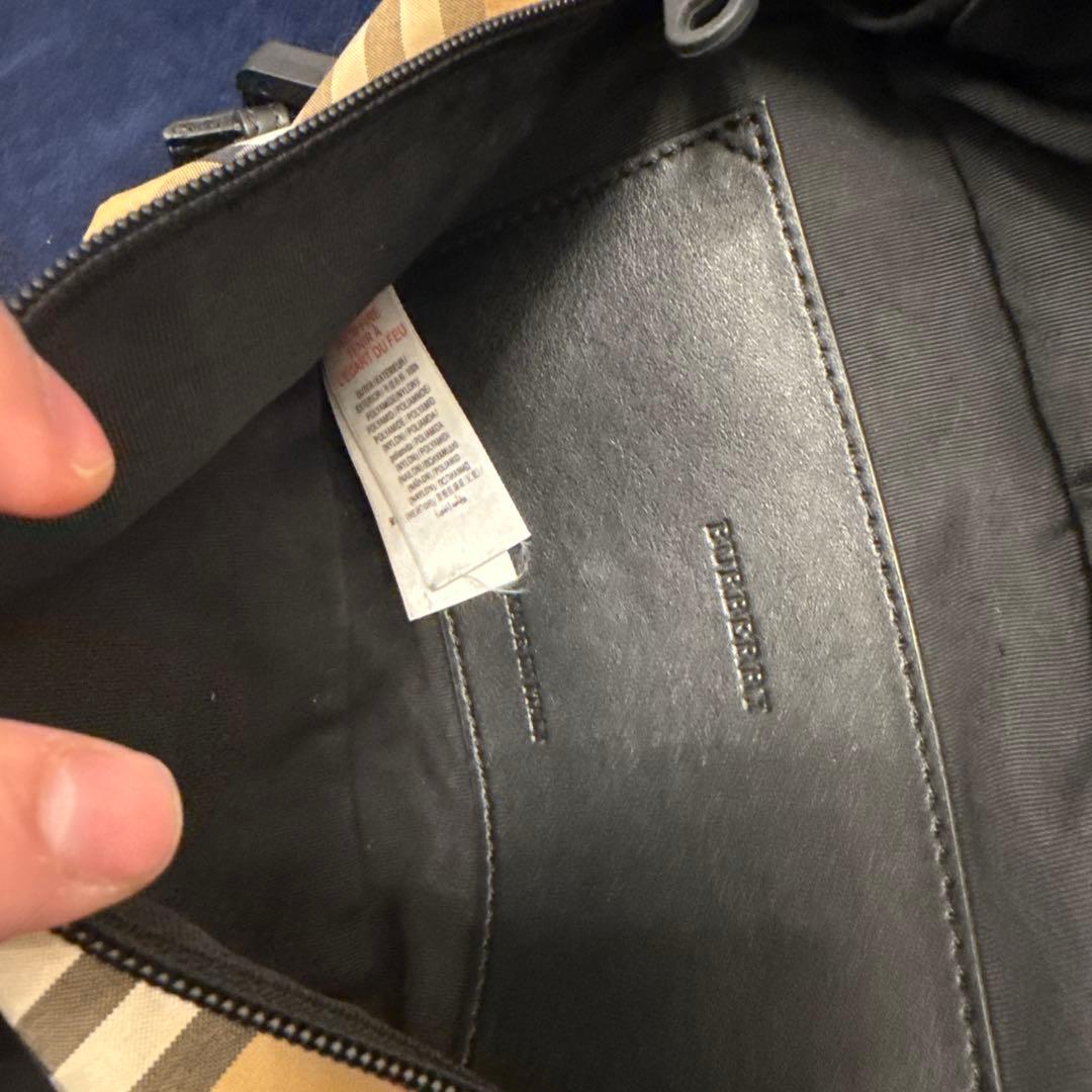 BURBERRY チェック柄 ボディバッグ