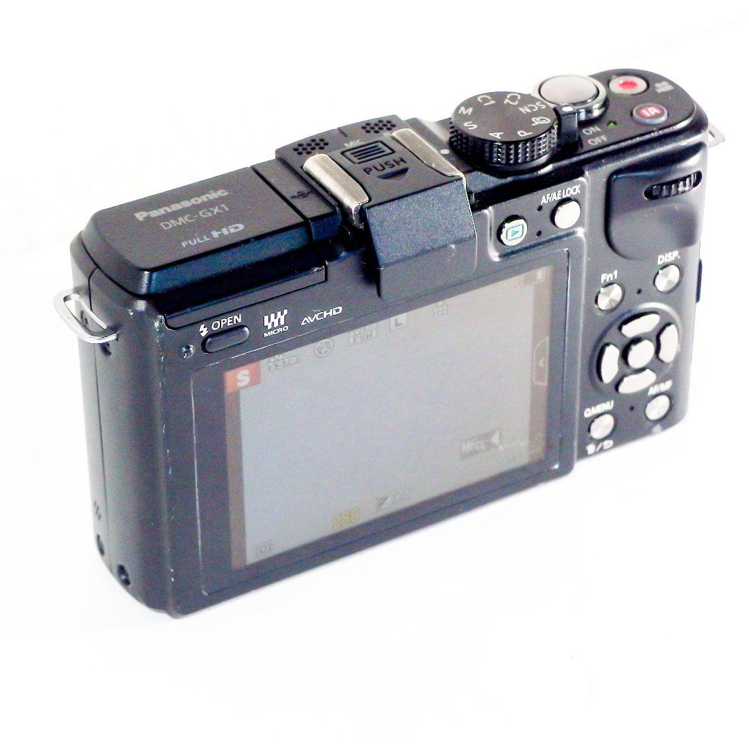 完動美品 パナソニック panasonic DMC-GX1 ブラック