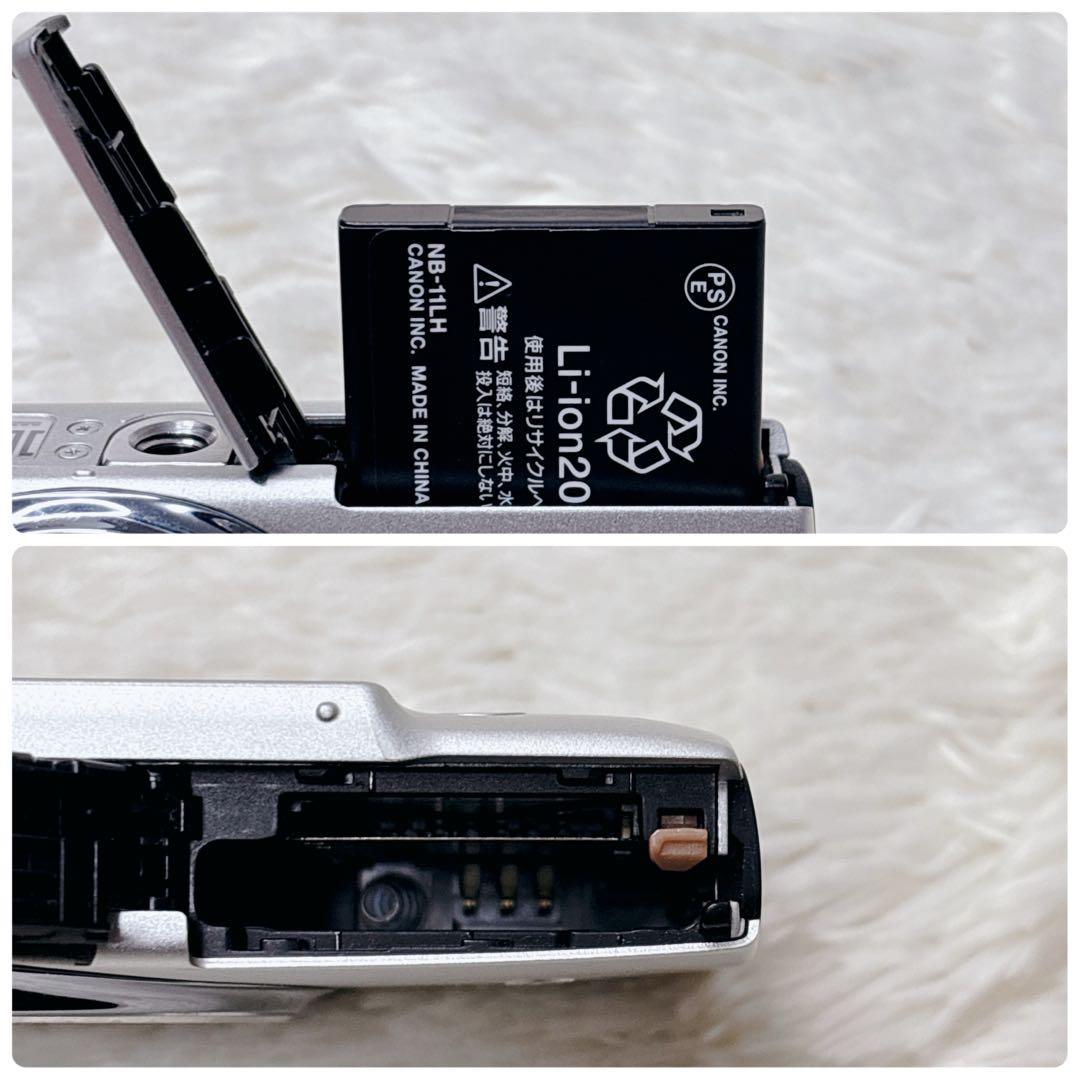 ✨美品✨Canon IXY 140 シルバー PC2054 デジカメ 動作品