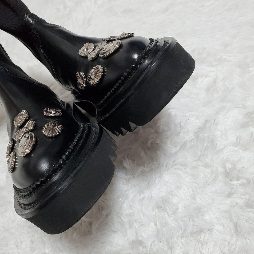 極美品✨トーガプルラ　TOGA PULLA　サイドゴアブーツ　china様