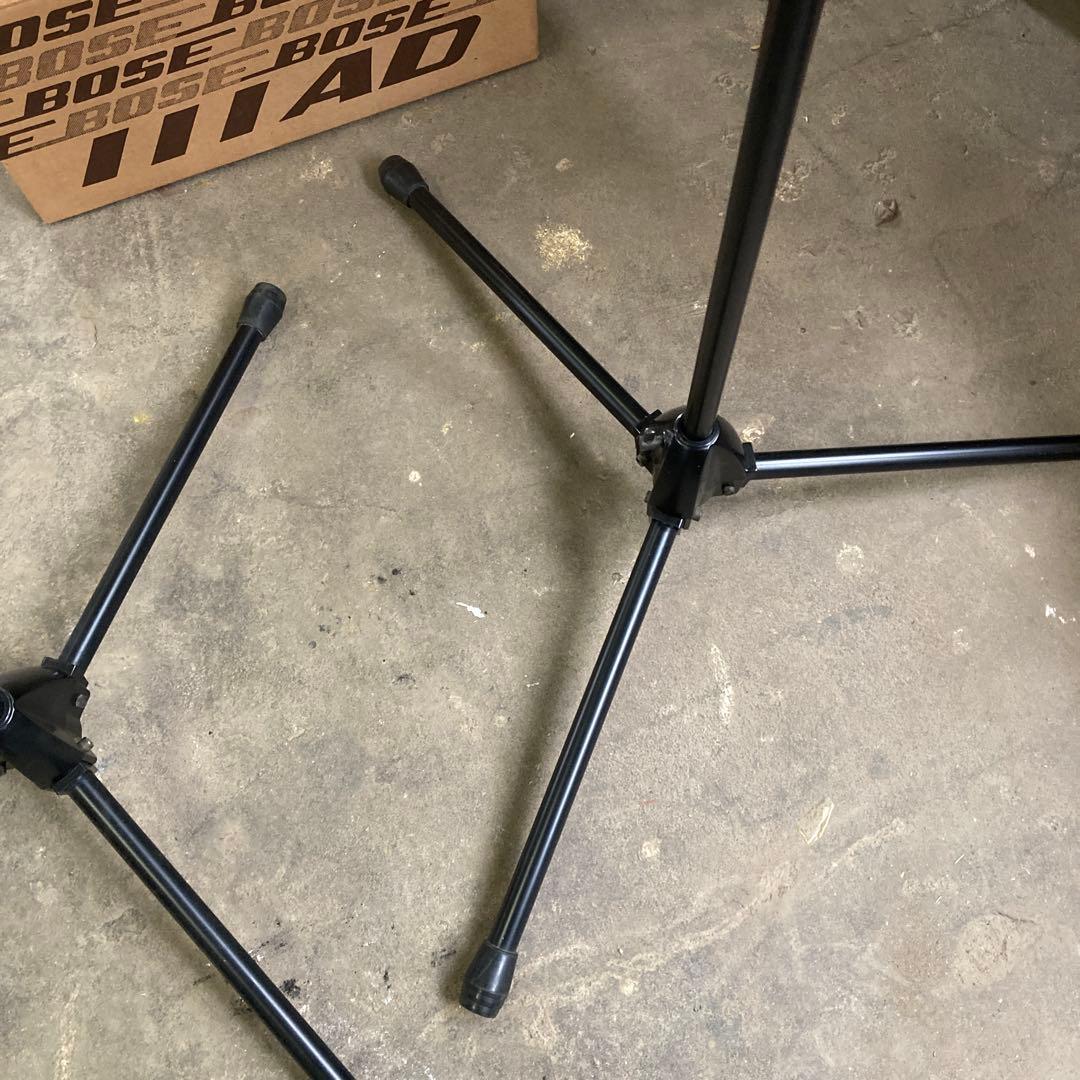 ま*ん様 美品 BOSE 111AD 純正スタンド スピーカーセット ケーブル