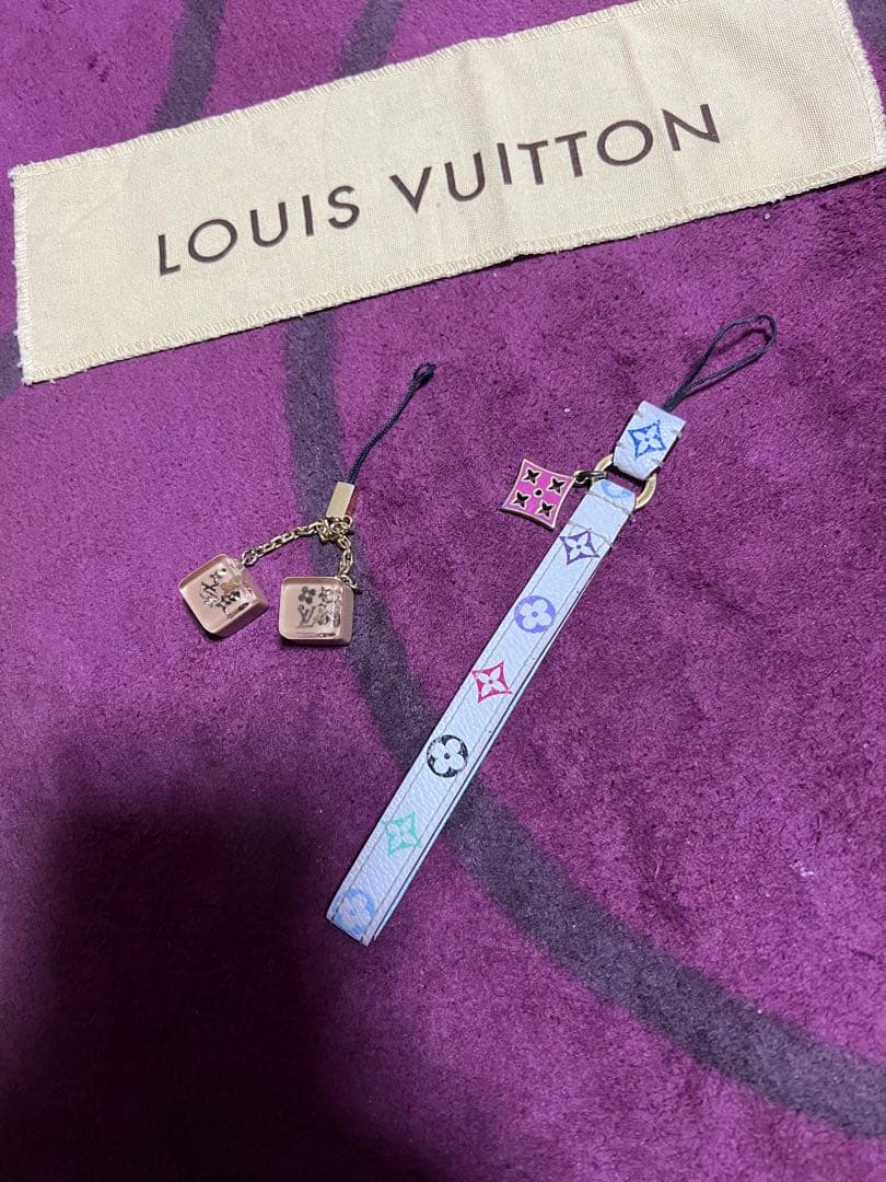 最終値下！ルイ　ヴィトン　ストラップ2種(バラ売り不可)