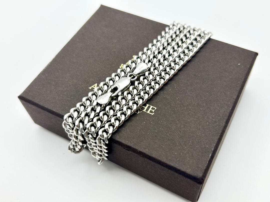 AVALANCHE 5.3mm 45cm マイアミネックレス 喜平 シルバー