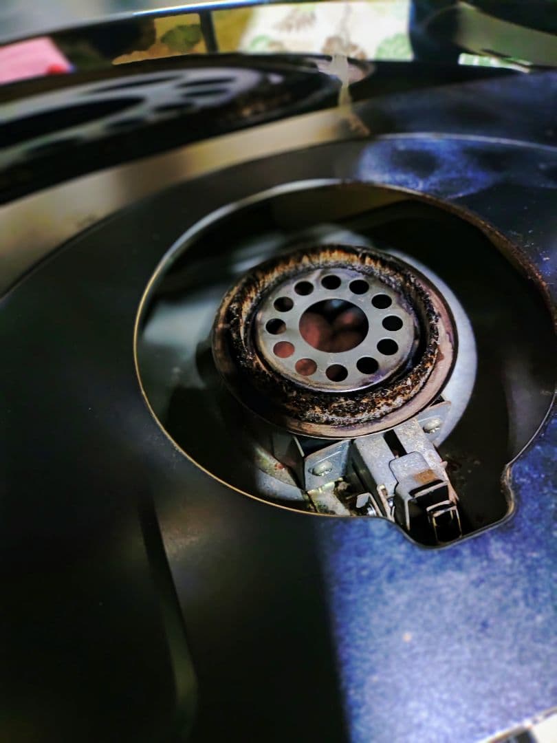 レトロ石油ストーブ　サンヨー石油ストーブOHR-H16A 小型石油ストーブ