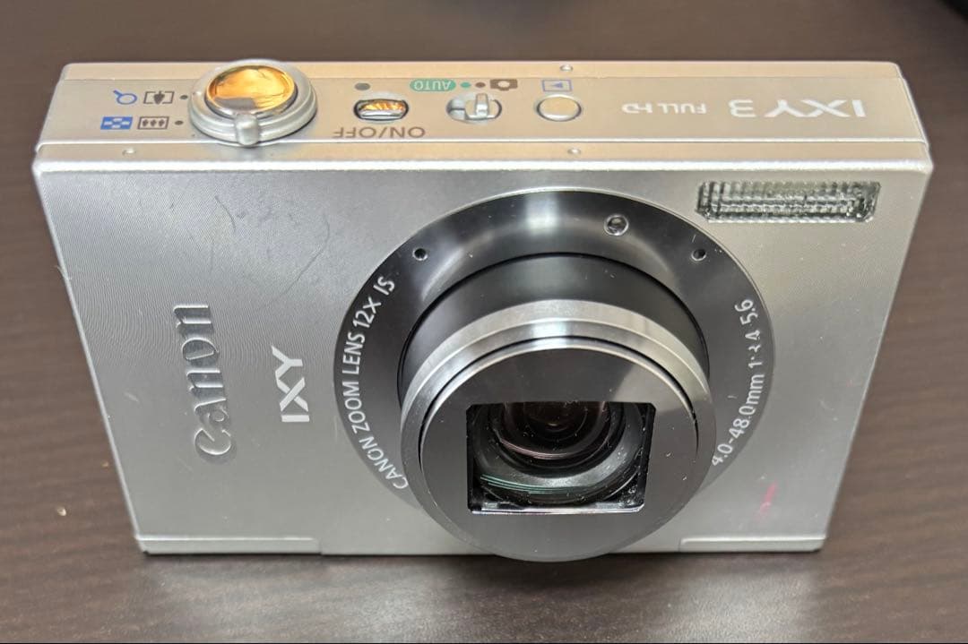 Canon IXY 3 デジタルカメラ　動作確認済み　充電器有り　SDカード付き