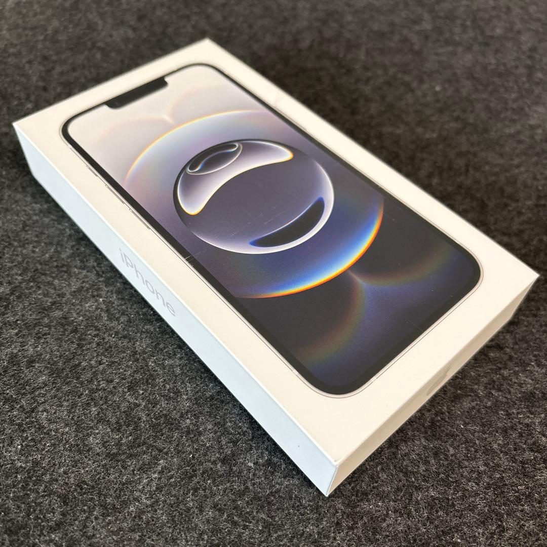 ★新品/未使用 iPhone16e 128GB SIMフリー ホワイト ★