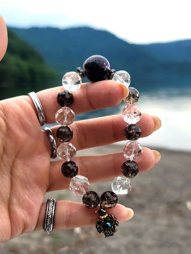 名前記載魂入れ★財運★人生の成功へオルゴブレスレット