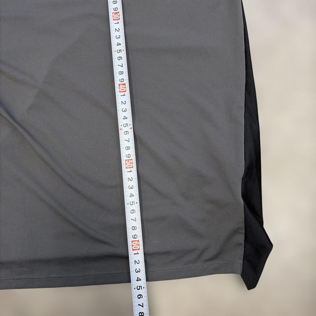 ON Running DRYTEC 半袖トップス グレー/ブラック