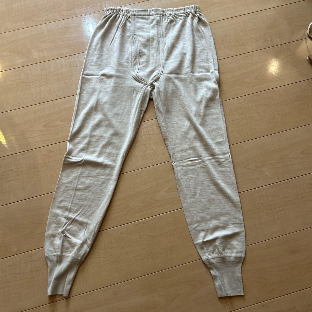 三越　暖　カシミヤ　毛100% 高級　L インナー　肌着新品