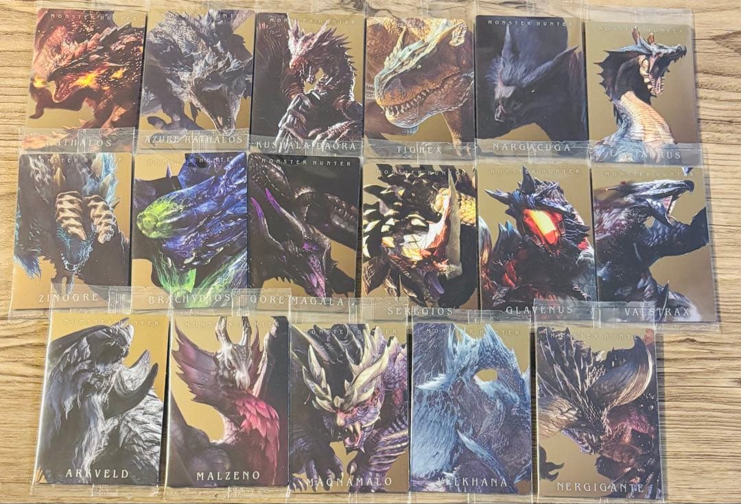 ②モンスターハンター 20th カードウエハース　36種類　フルコンプリート