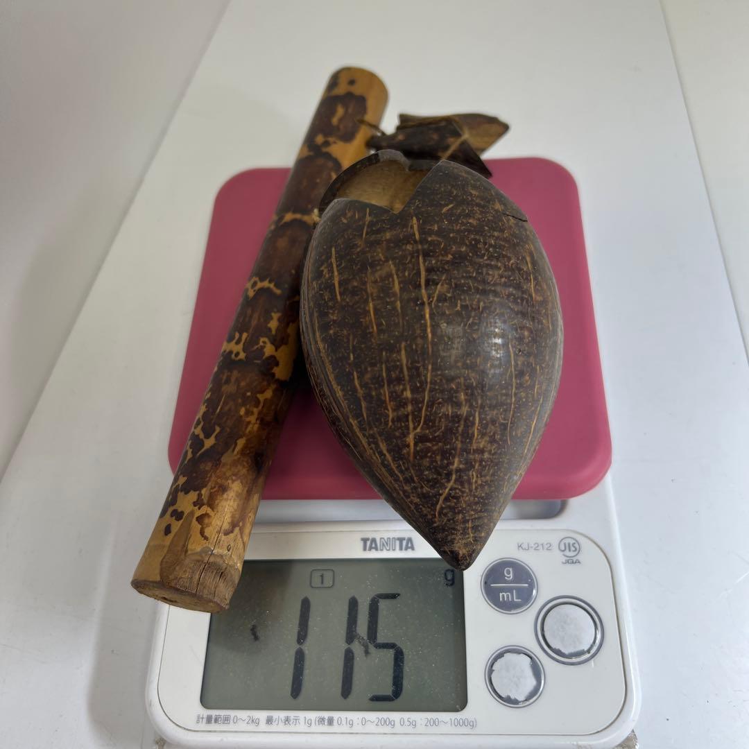 専用　江戸時代　斑竹タバコ入　115g 東Y7-1202⑧タサオ