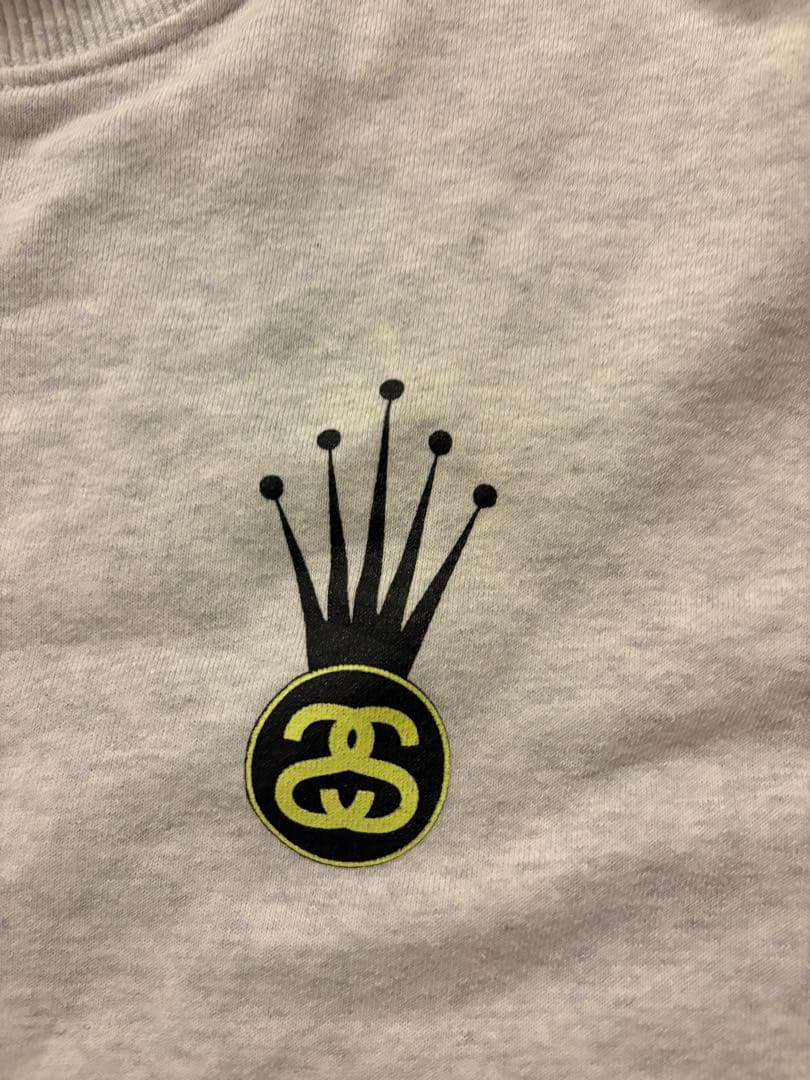 stussy スウェット グレー ロゴ XL