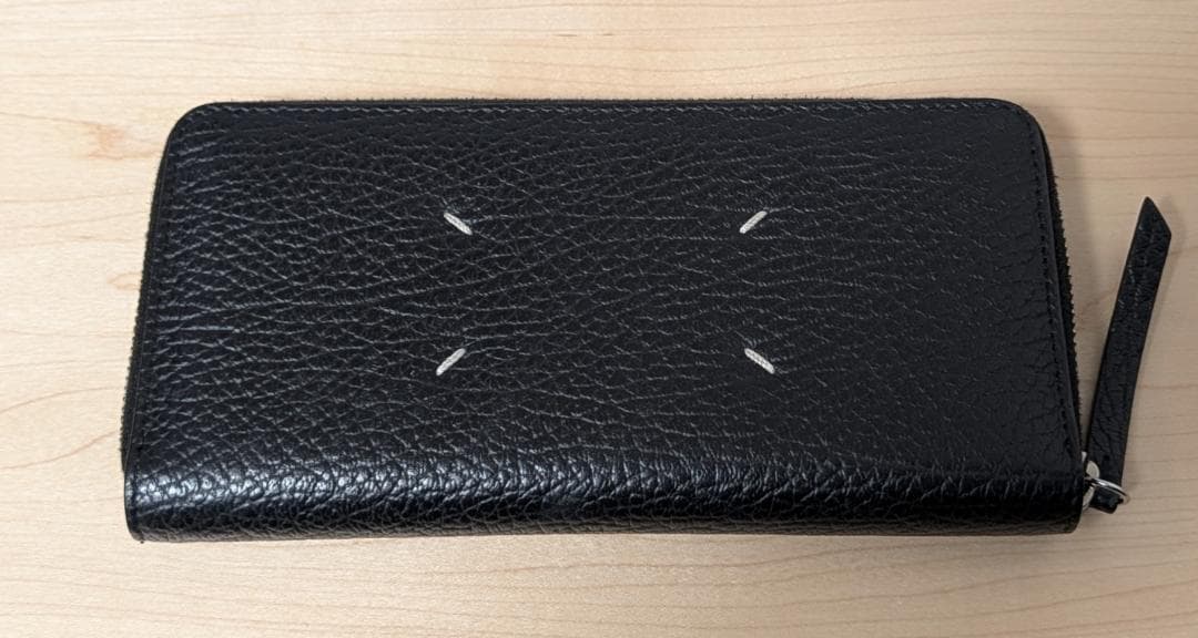 美品 Maison Margiela 4ステッチ グレインレザー 長財布