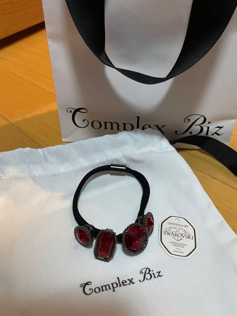 Complex Biz スワロフスキー ヘアゴム