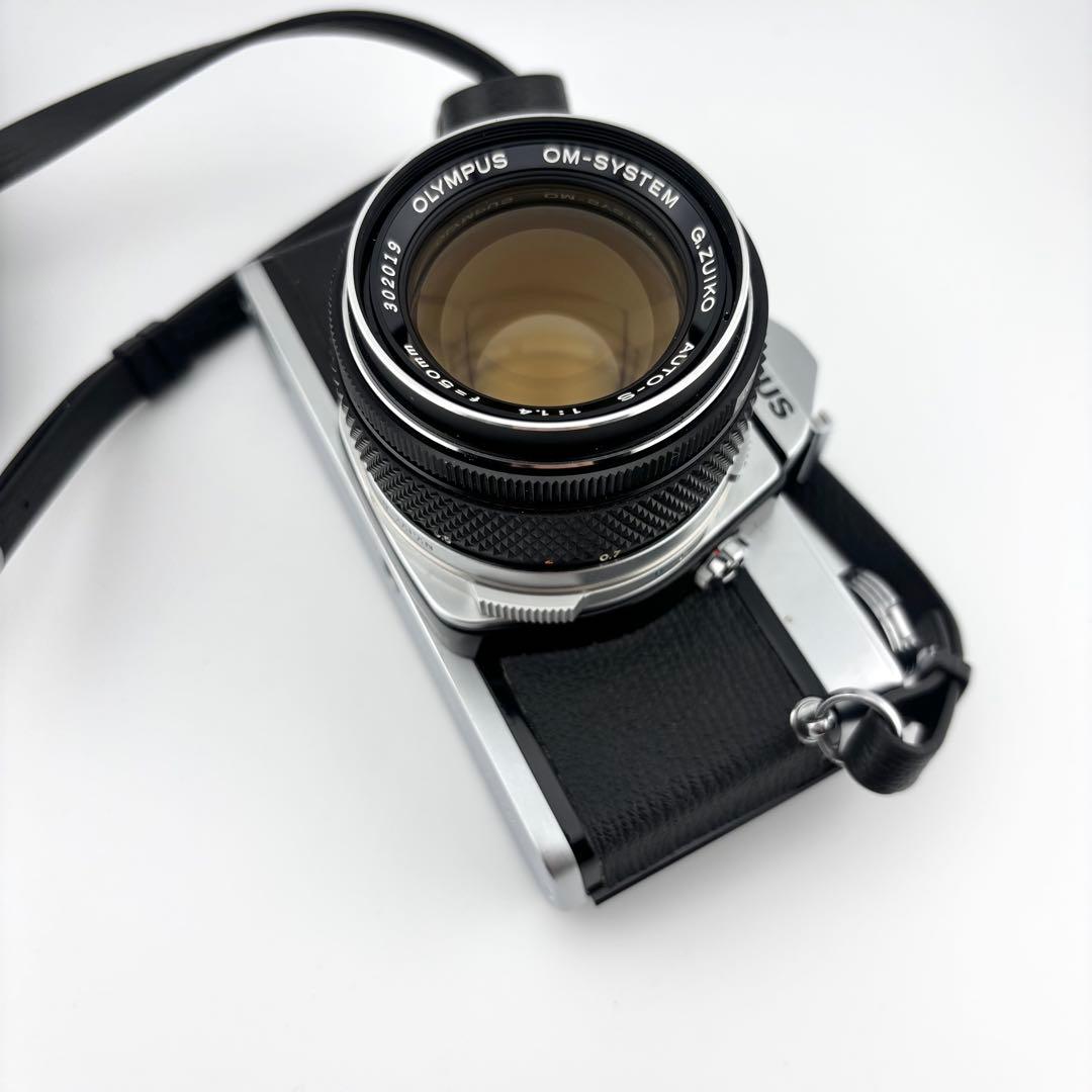 【完動品】OLYMPUS OM1 オリンパス　50ミリf1.4 説明書付き