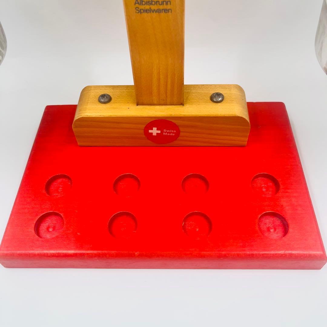 希少　アルビスブラン　天秤　はかり　ニキティキ　知育玩具