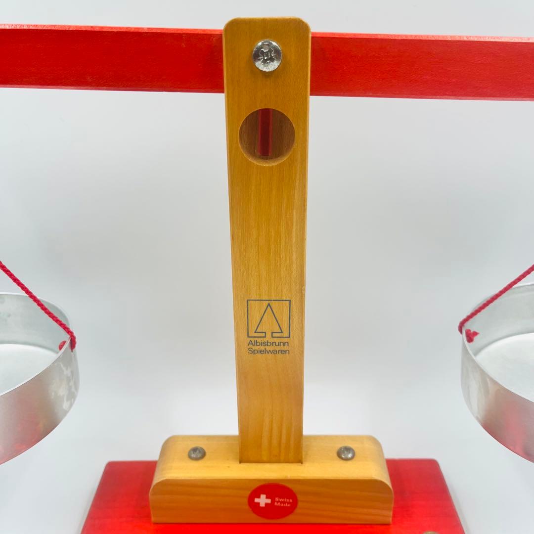 希少　アルビスブラン　天秤　はかり　ニキティキ　知育玩具