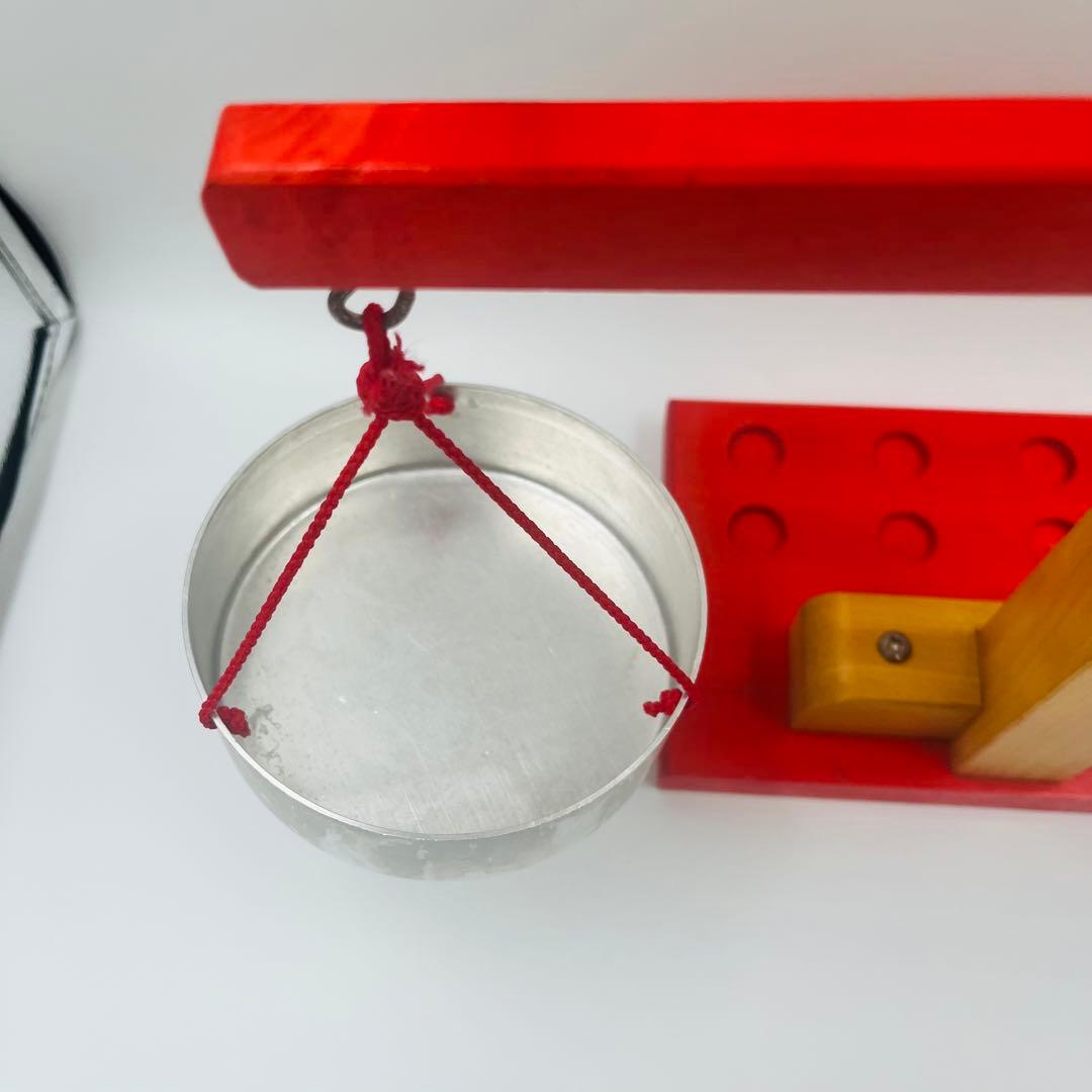 希少　アルビスブラン　天秤　はかり　ニキティキ　知育玩具