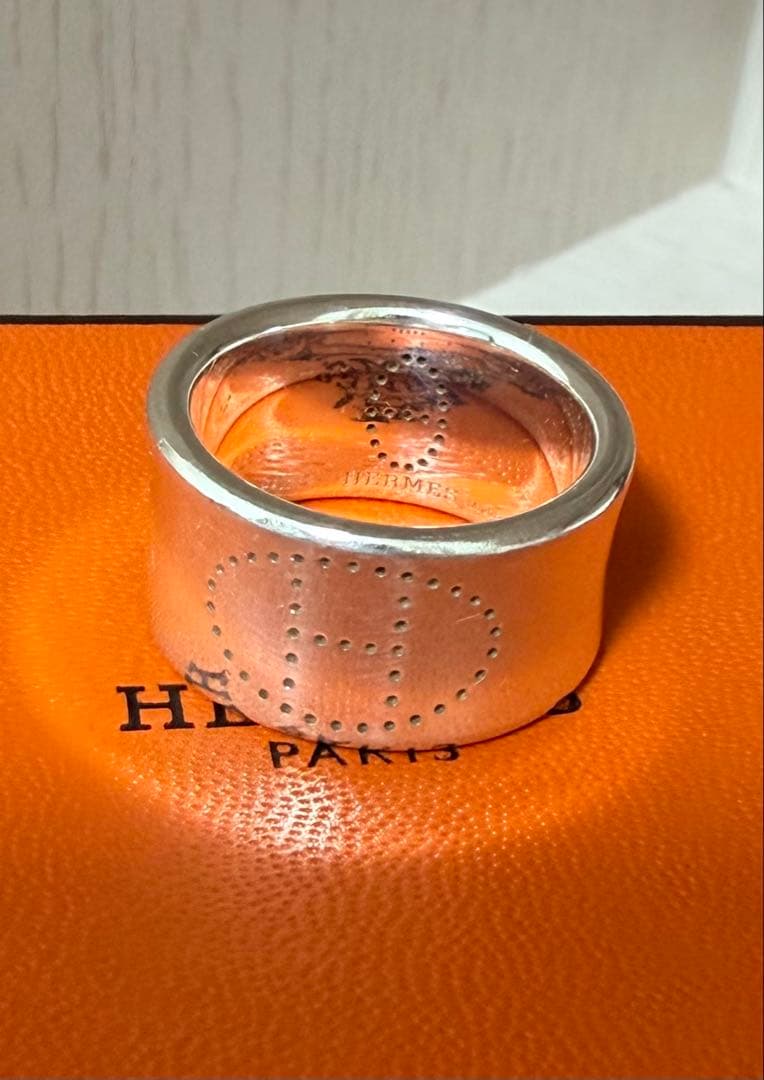 HERMES エルメス　リング　エクリプス・リュバン GM