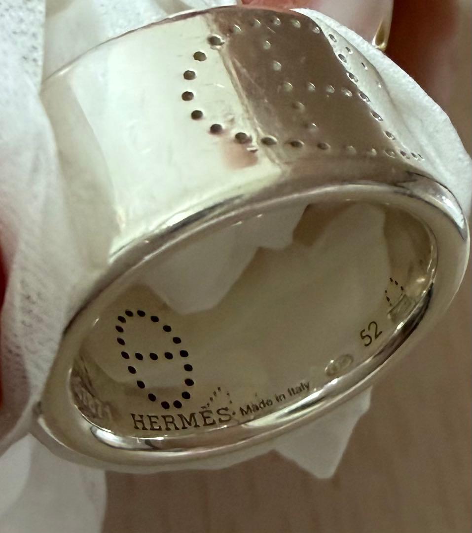 HERMES エルメス　リング　エクリプス・リュバン GM