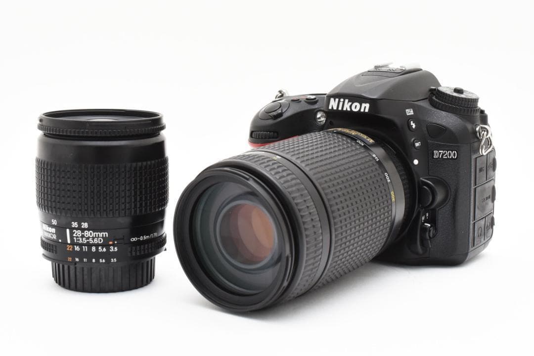 ✨神性能✨高速AF &高速連写✨NIKON D7200 ニコン✨ダブルレンズ