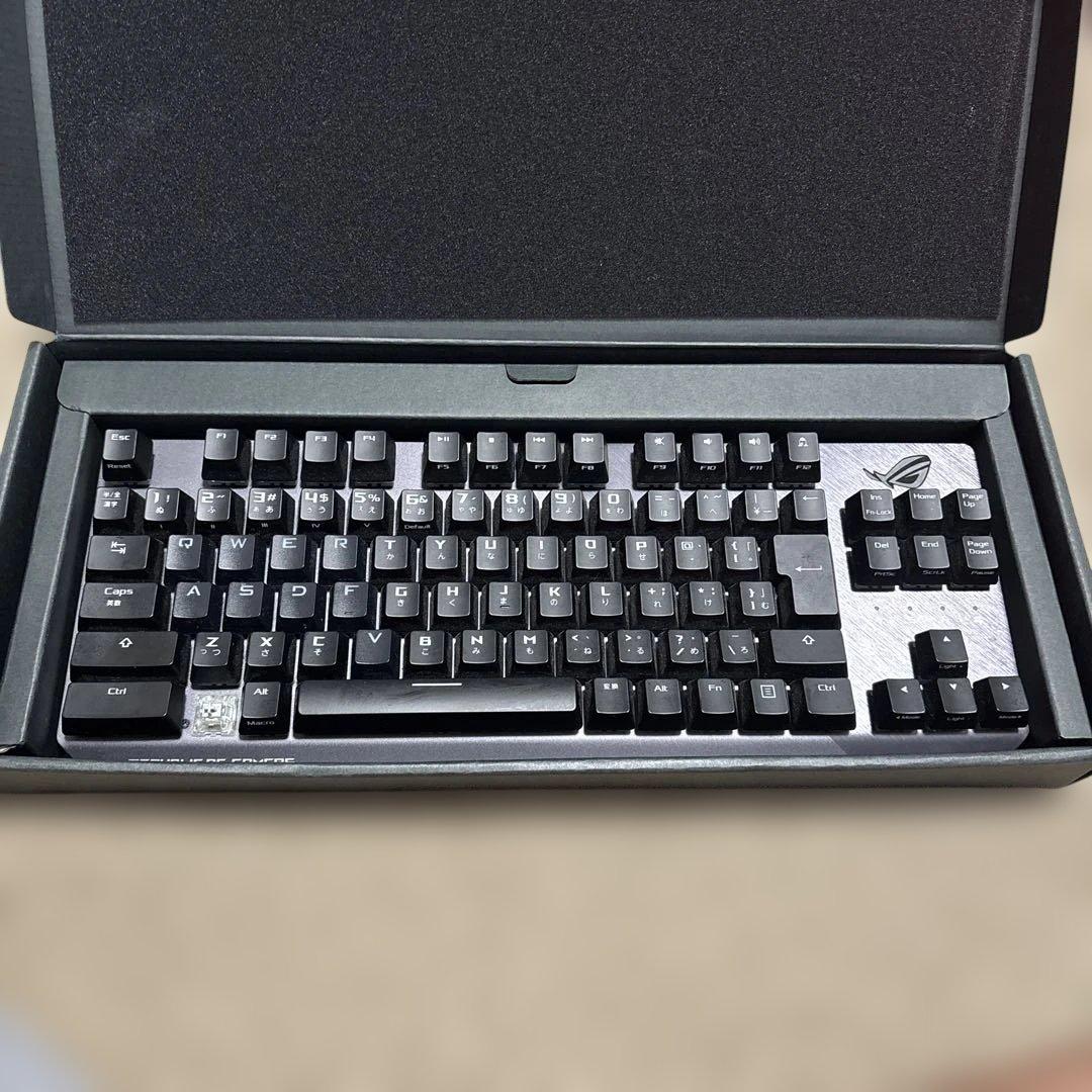 ASUS ROG STRIX SCOPE TKL 銀軸　ゲーミング