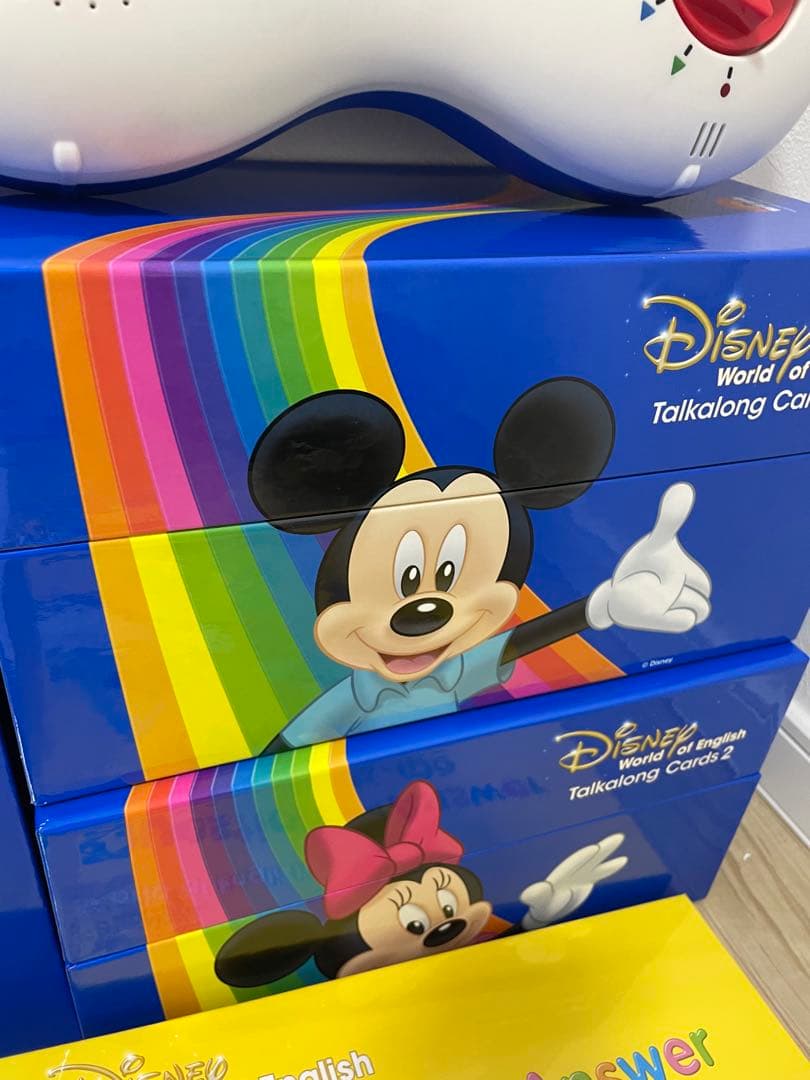 DWE ディズニー英語システム　トークアロング　Q&Aカードセット　624