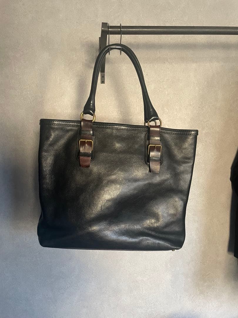 万双シモーネBOX トートバッグ(S)ブラック