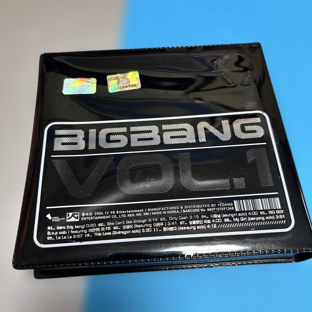 BIGBANG レア廃盤CD vol.1 とシングルアルバム　稀少なフレーム