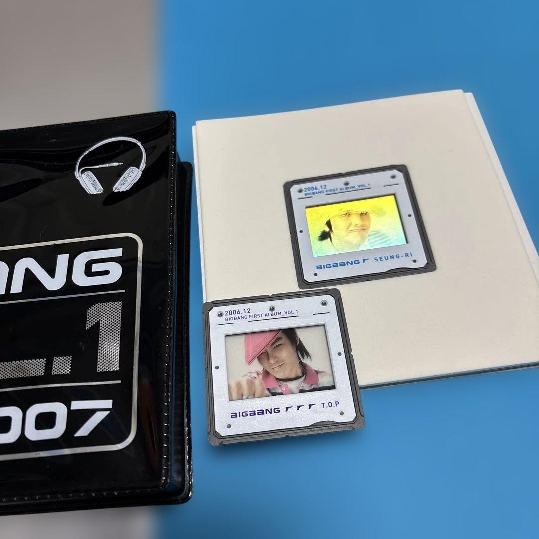 BIGBANG レア廃盤CD vol.1 とシングルアルバム　稀少なフレーム