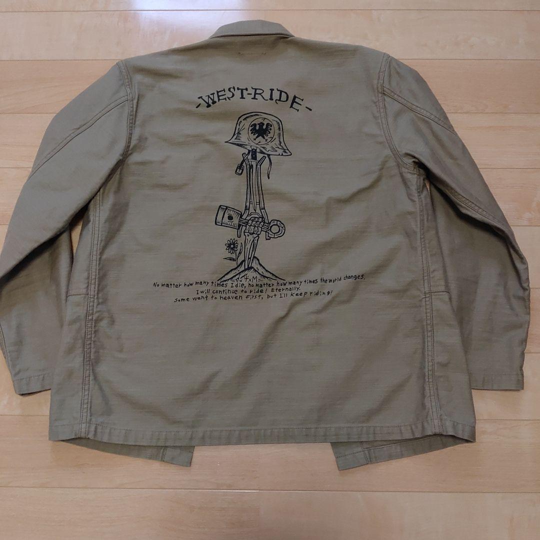 美品ウエストライド　WESTRIDE 24SS 「W-44 JACKET」38M