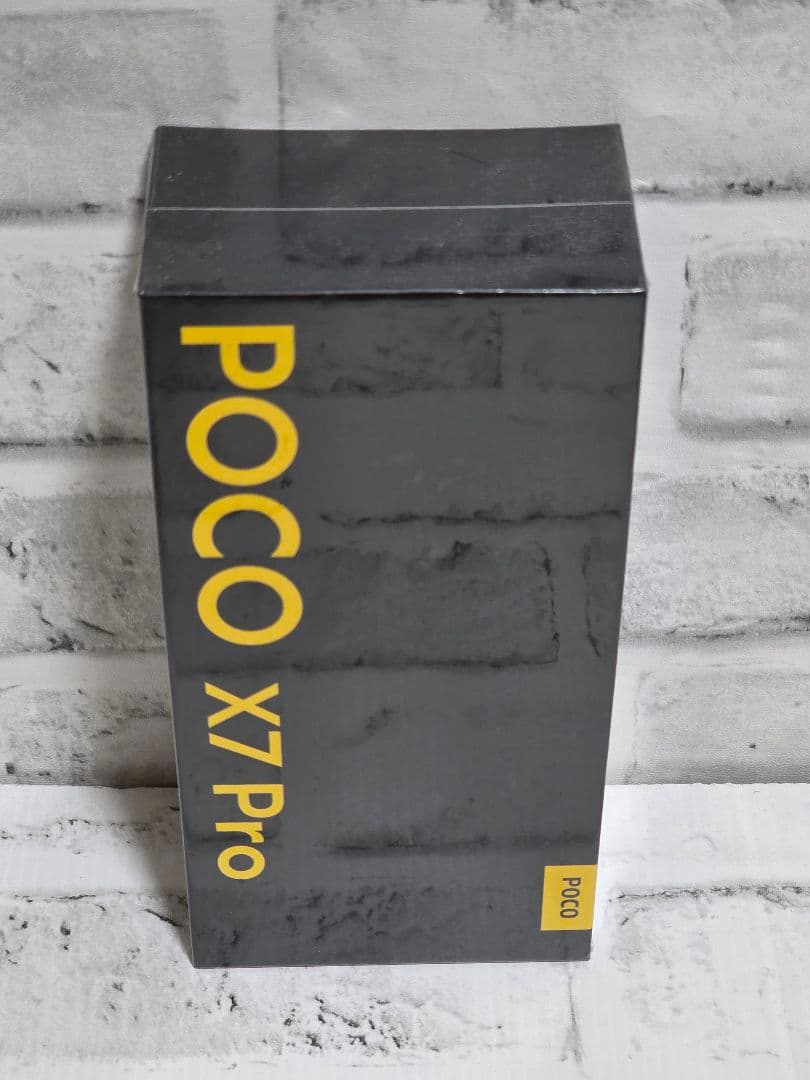 新品 未開封 国内版 POCO X7 Pro 12GB RAM 512GB