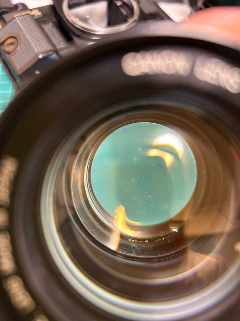 Canon AE-1 Program 58mmF1.2 レンズ　完動