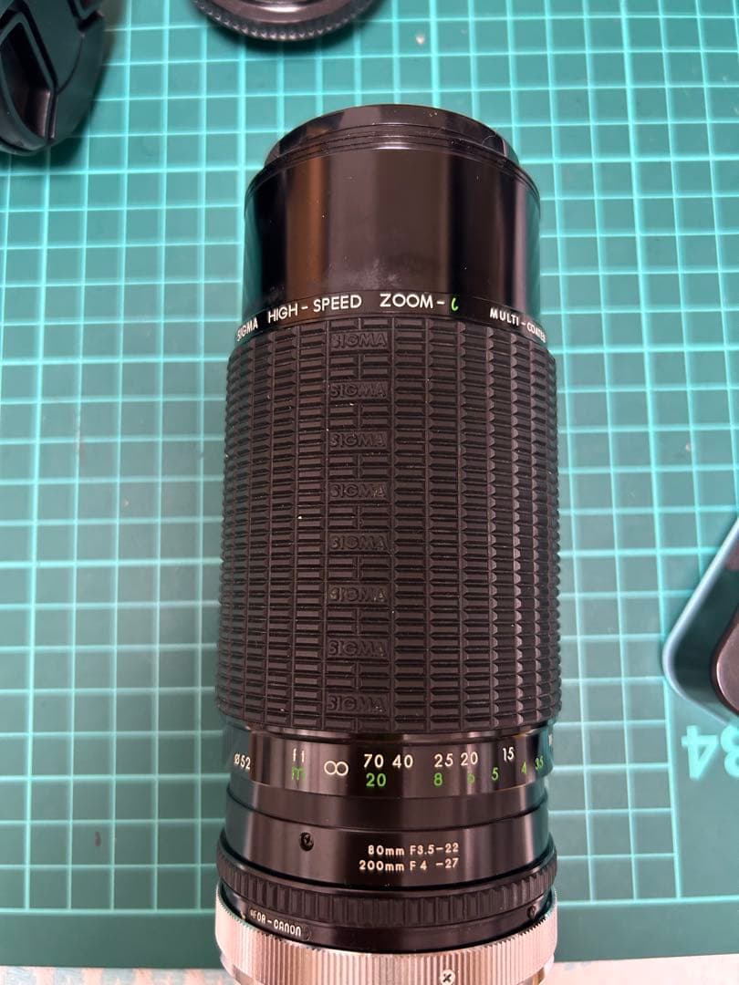 Canon AE-1 Program 58mmF1.2 レンズ　完動