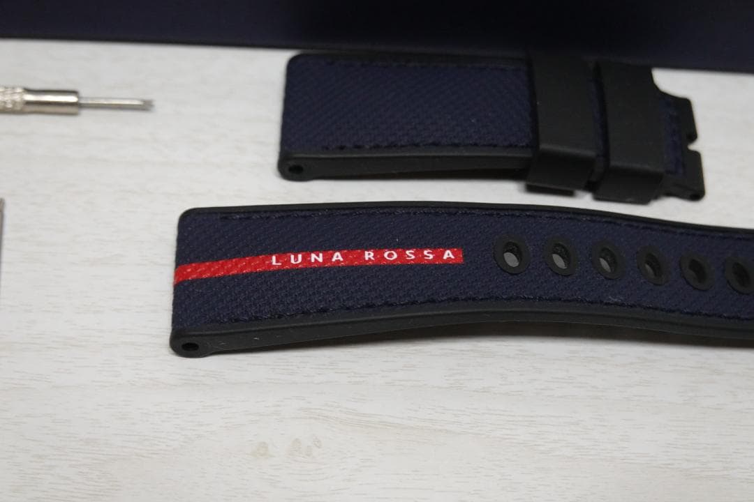 純正　PANERAI　パネライ　ルナロッサブルーストラップ　MXE0Q5ZK