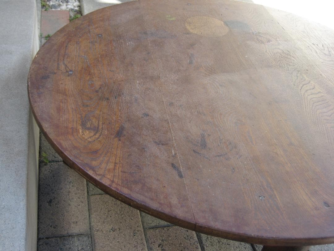 昭和レトロ　ちゃぶ台　直径約７３cm