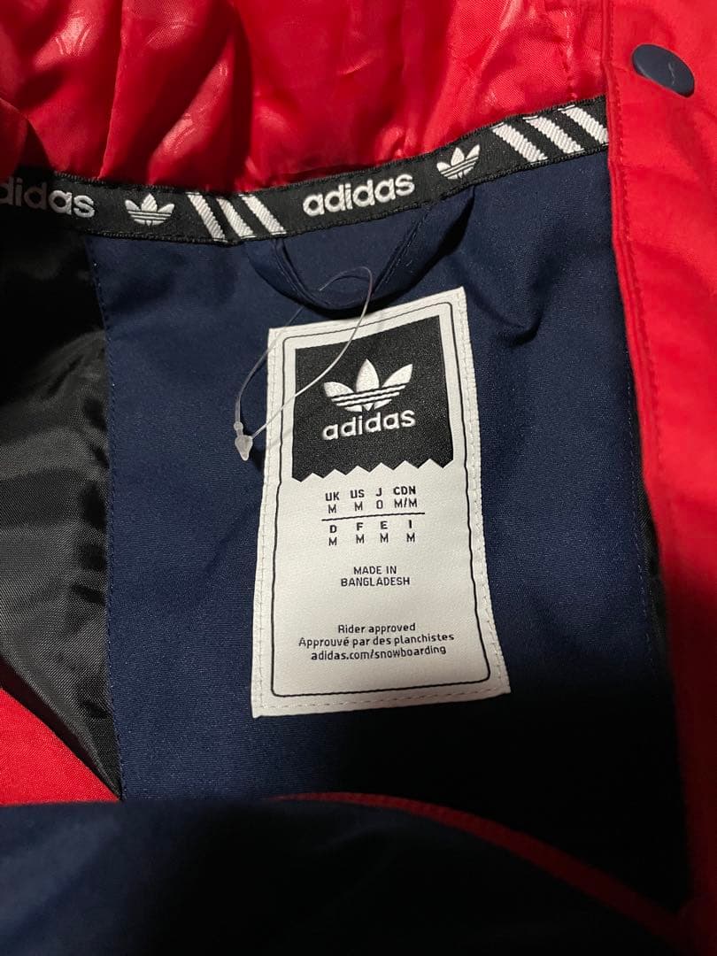 adidas スノーボードウェア ネイビー/レッド　Local パンツ　上下　M
